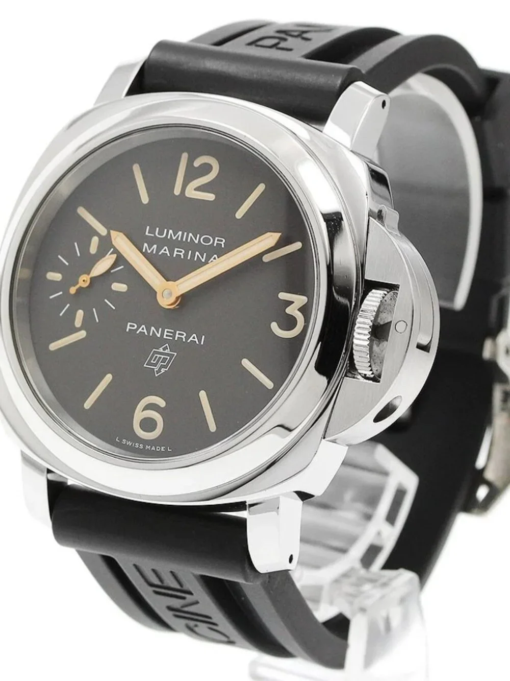 PANERAI Luminor Marina Logo Acciaio PAM00632 Hand Winding Men's Watch_956119